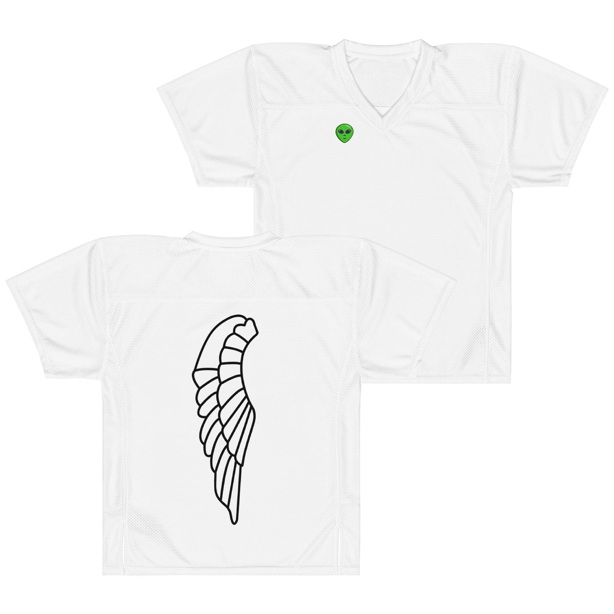 Alien Signal Football Jersey: Dress Like You're Not From Here