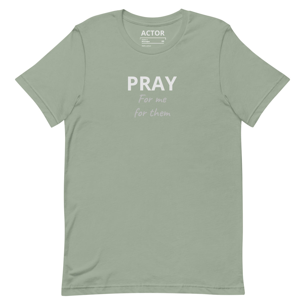 Pray for Me — Affirmation T-Shirt by M.V.K