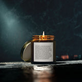 A Prayer for Your Meditations — Scented Candles, Coconut Apricot Wax (4oz, 9oz)