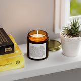 A Prayer for Your Meditations — Scented Candles, Coconut Apricot Wax (4oz, 9oz)