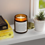 A Prayer for Your Meditations — Scented Candles, Coconut Apricot Wax (4oz, 9oz)