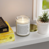 A Prayer for Your Meditations — Scented Candles, Coconut Apricot Wax (4oz, 9oz)