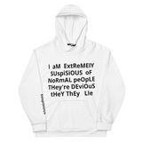 I Am Suspicious of Normal People — Unisex ACTOR Hoodie