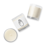 Blessing Hand — Glass Jar Soy Wax Candle