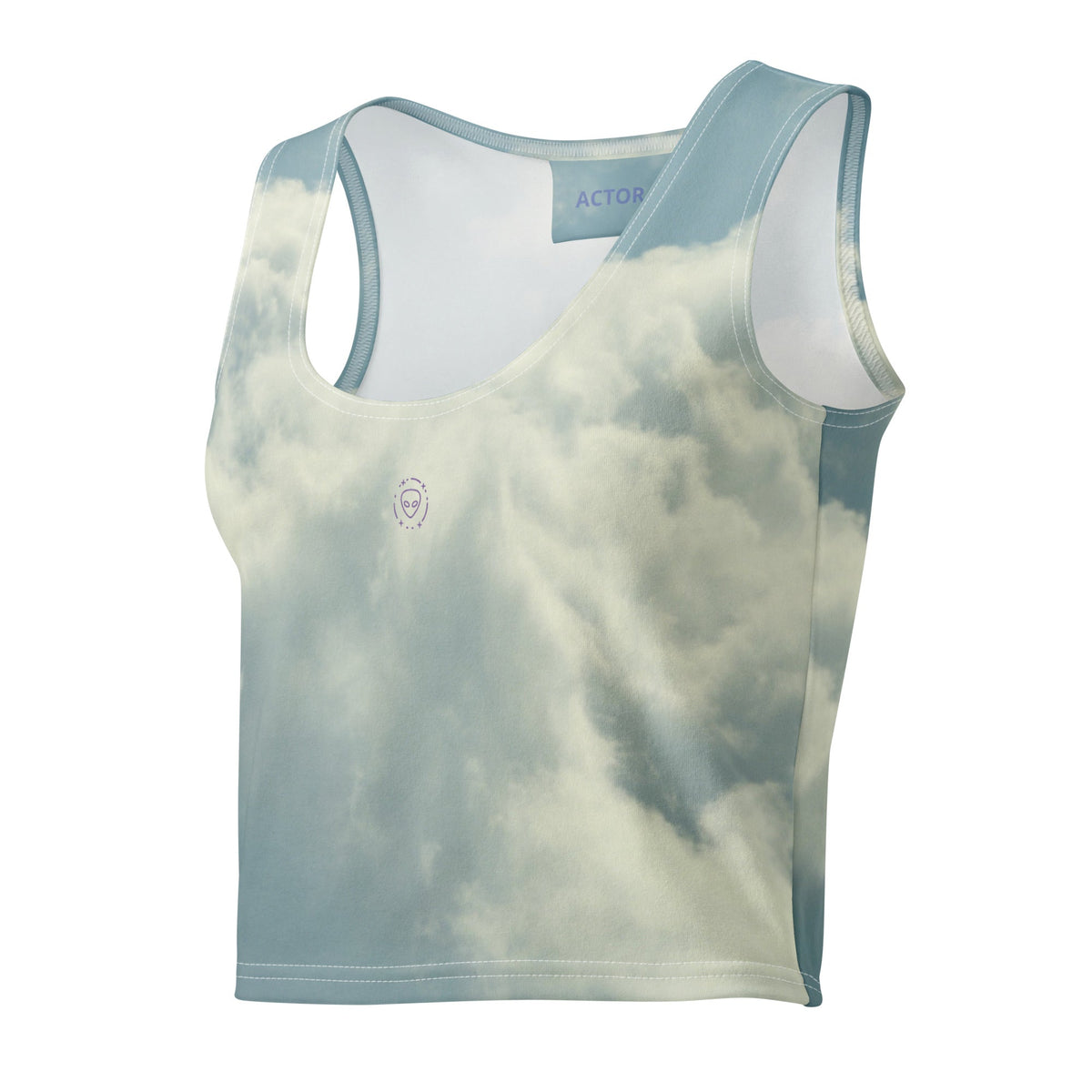 I Am In The Zone — The Creator’s Zone Cotton Crop Top by M.V.K