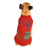 Knitted RED XMAS pet sweater