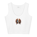 YIN YANG- Both Sides of Me Need to Be in Balance — Women's Cotton Crop Top