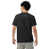Take Care of Your Soul — Affirmation Unisex Garment-Dyed Heavyweight T-Shirt in Black