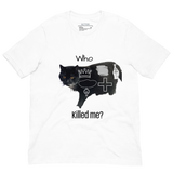 Remembering MY Beloved Cat — Pet Bereavement Unisex T-Shirt in White